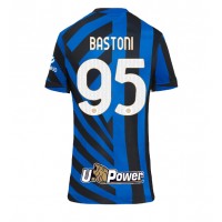 Inter Milan Alessandro Bastoni #95 Hjemmebanetrøje Dame 2024-25 Kortærmet